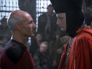 Star Trek The Next Generation - Captain Picard and Q