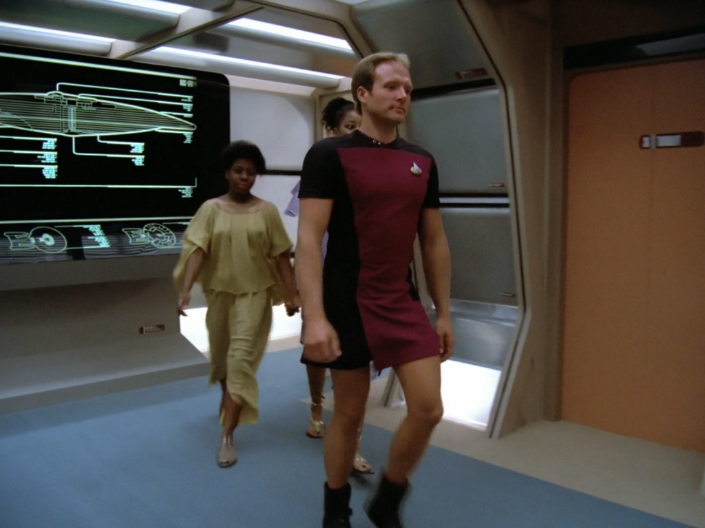 Star Trek Guy in skirt