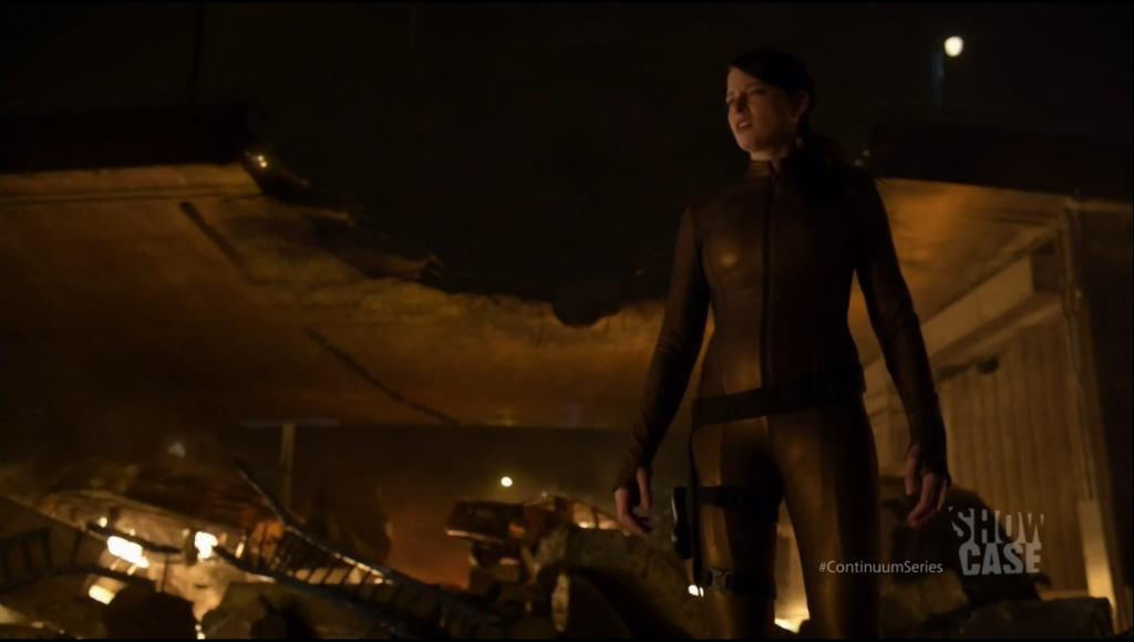 Rachel Nichols as Kiera Cameron in Continuum