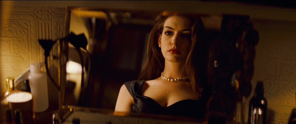 Anne Hathaway as Selina Kyle in The Dark Knight Rises