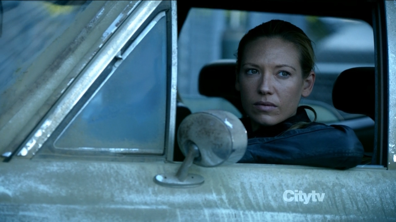 Anna Torv in Fringe The Bullet that saved the World as 'bad girl' Olivia Dunham