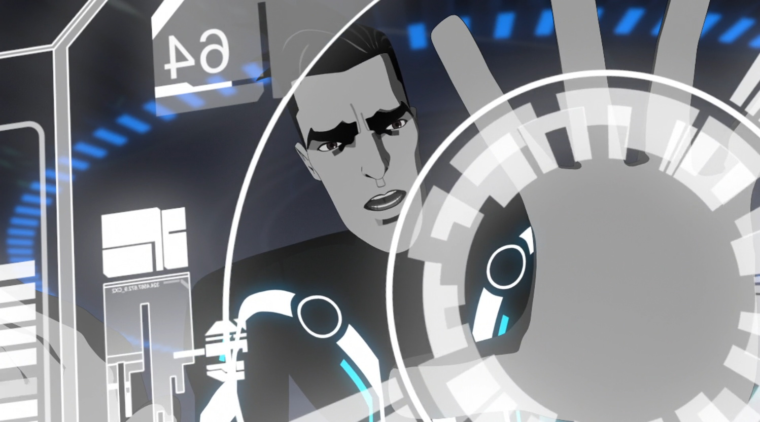 Beck tries to save Tron - Terminal - Terminal - Tron: Uprising