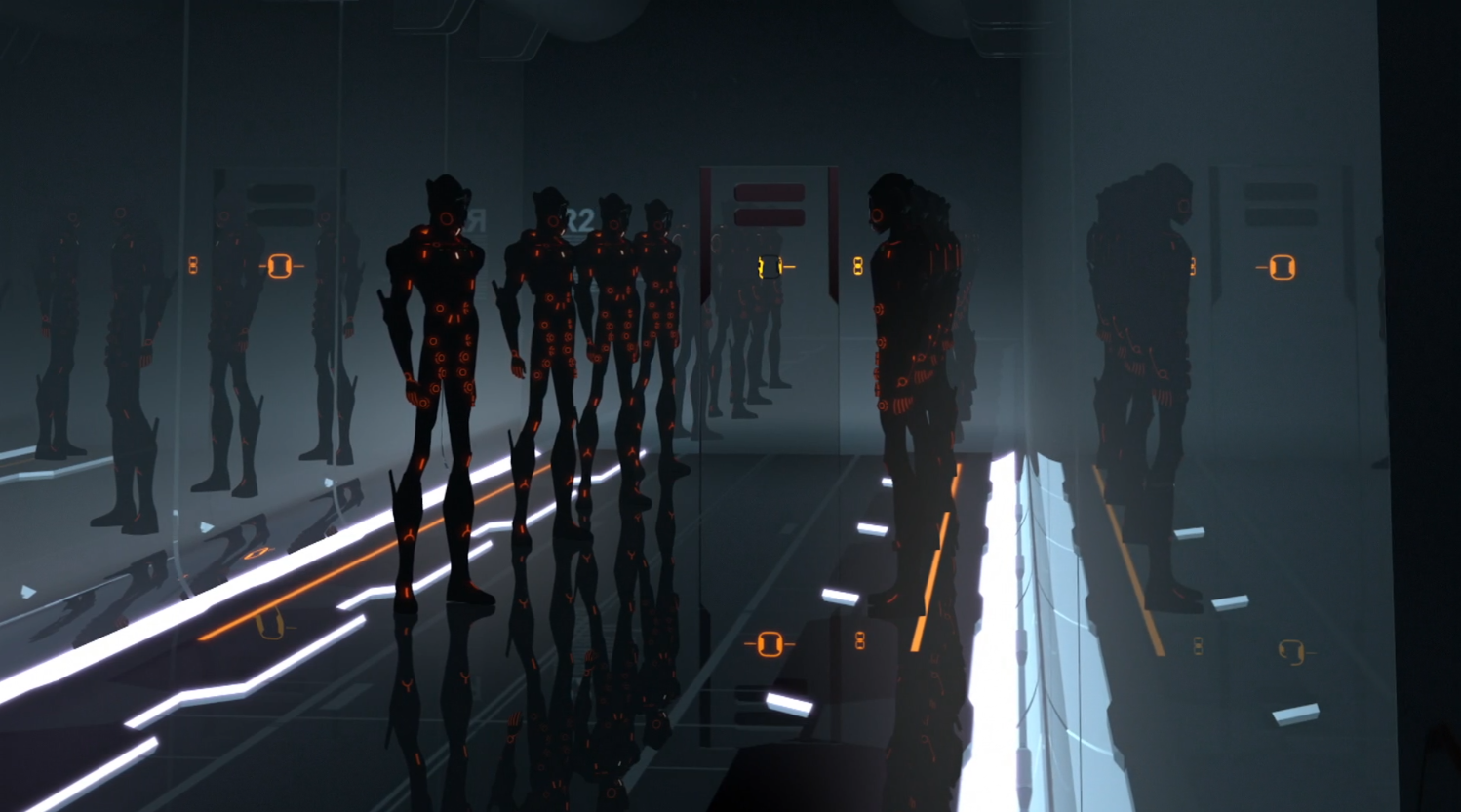 Cutler's guards - Terminal - Terminal - Tron: Uprising