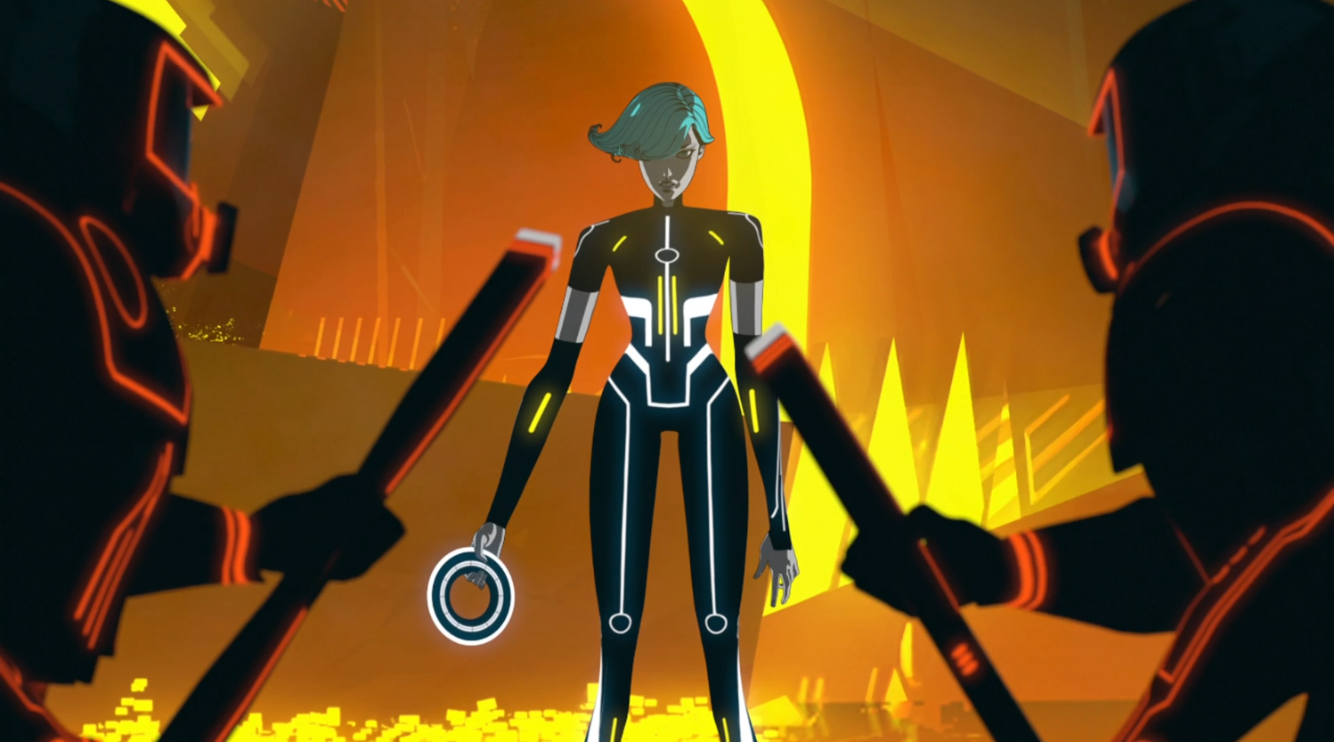 Mara starts the rebellion - Terminal - Terminal - Tron: Uprising