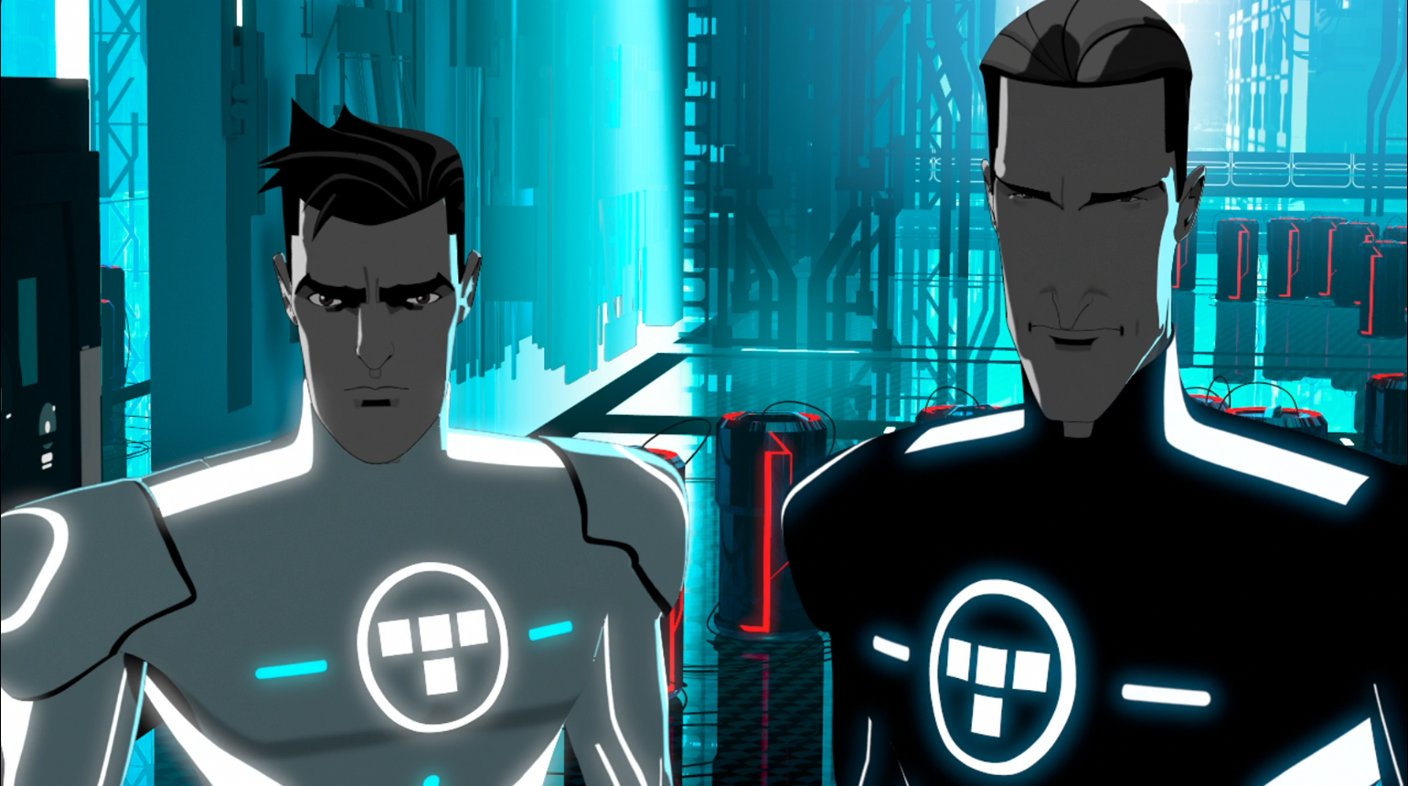 Tron and Beck confront Cyrus