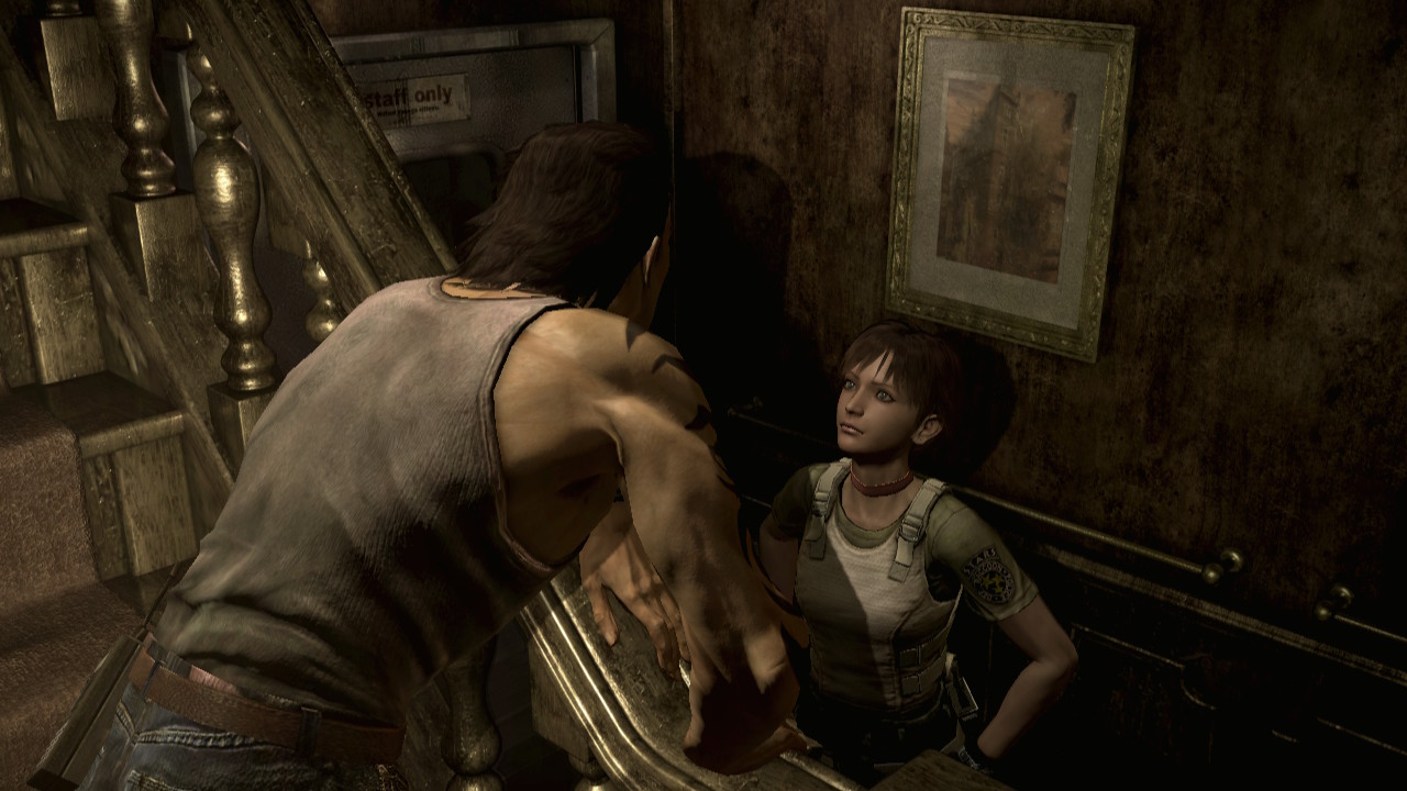 Resident Evil Zero - Billy talks to Rebecca