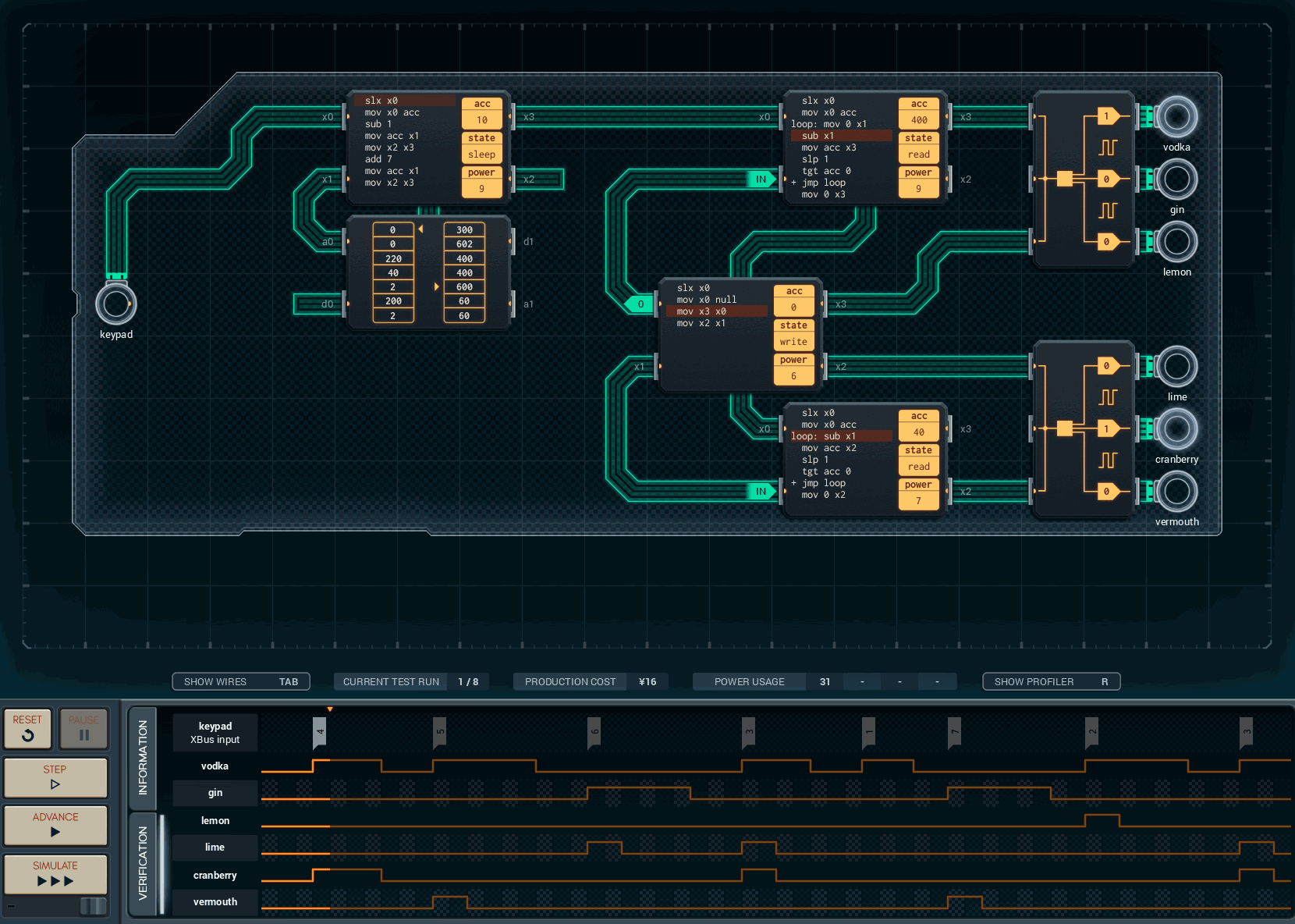 Programming Games - Shenzhen I/O