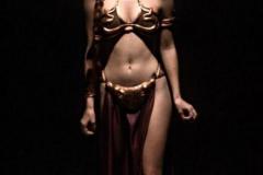 Rare picture of Slave Leia in Metal Bikini (Carrie Fisher)