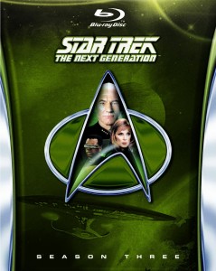 Star Trek The Next Generation Season 3 Blu-ray cover