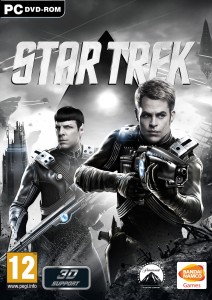 Star Trek 2013 Video Game Cover - Chris Pine and Zachary Quinto