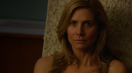 Elizabeth Mitchell as Rachel Matheson talking to Monroe - Revolution