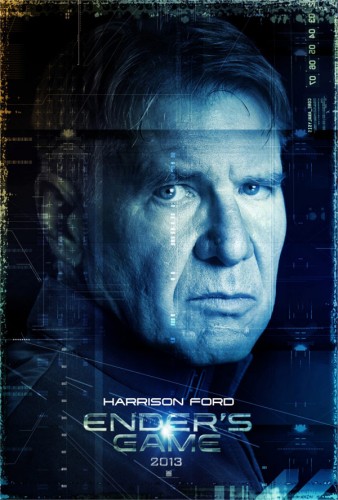 Harrison Ford in Ender's Game poster