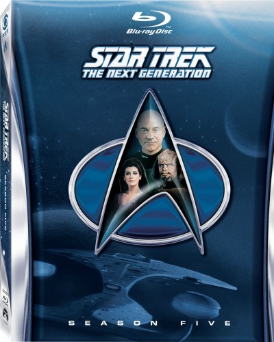 Star Trek The Next Generation season 5 Blu-ray cover