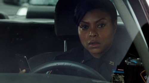 Detective Carter (Taraji P. Henson) following Price - Person of Interest