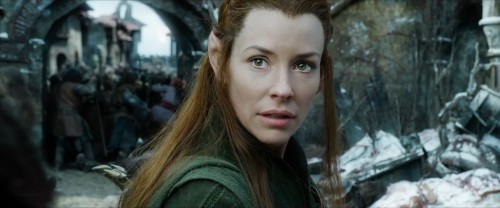 The Hobbit The Battle of the Five Armies Trailer - Evangeline Lilly as Tauriel