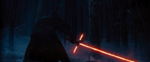 Sith lord unveils light saber - Star Wars VII Lightsaber