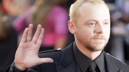 Simon Pegg. Star Trek 3 News Roundup