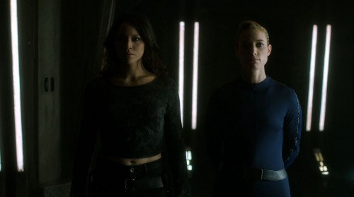 Dark Matter Episode Two Review - Melissa O'Neil as Two and Zoie Palmer as The Android