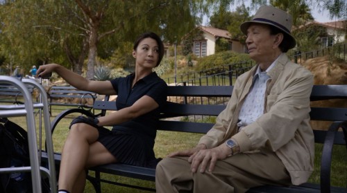 Agent May in golf Skirt. Ming-Na Wen in Agents of SHIELD S3Ep2 Purpose in the Machine Review