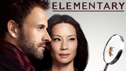 Elementary Season 4. Lucy Liu and Jonny Lee Miller.