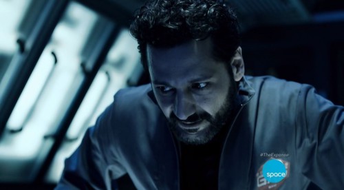 Cas Anvar as Alex Kamal. The Expanse S1E07 Windmills Review