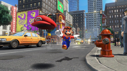 Super Mario Odyssey - Mario and Cappy