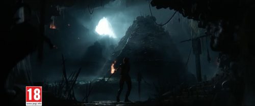 Shadow of the Tomb Raider - underground pyramid