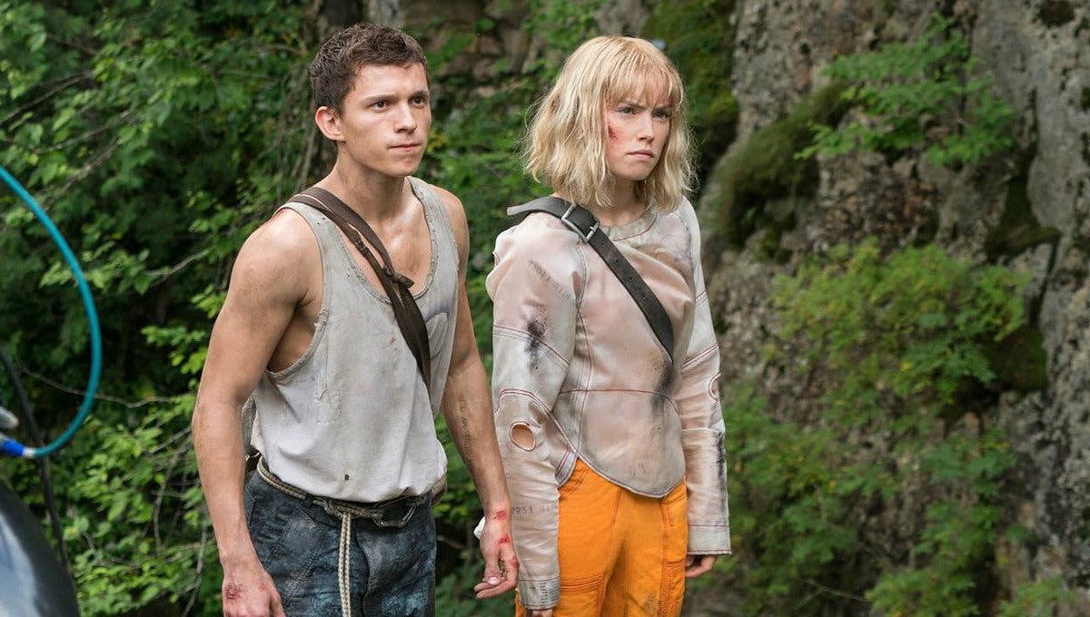 Chaos Walking with Tom Holland Daisy Ridley