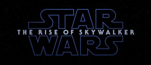 Star Wars The Rise of Skywalker title from teaser