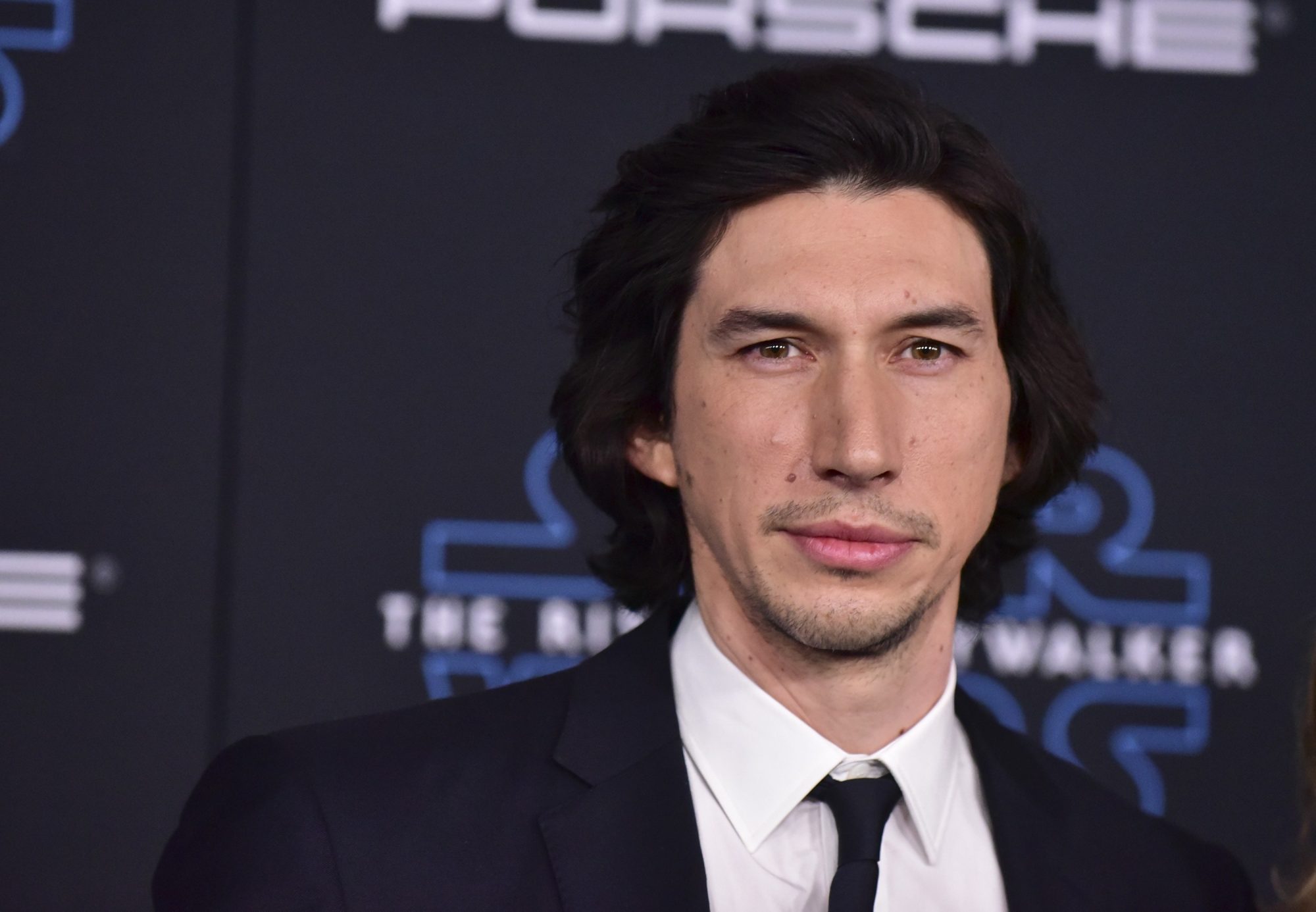 Adam Driver at the premiere for The Rise of Skywalker