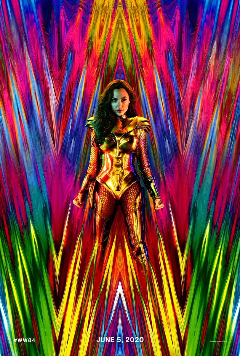  - Wonder Woman 1984 poster starring Gal Gadot