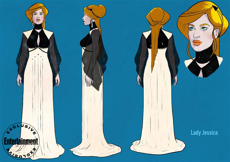 Dune graphic novel - Lady Jessica