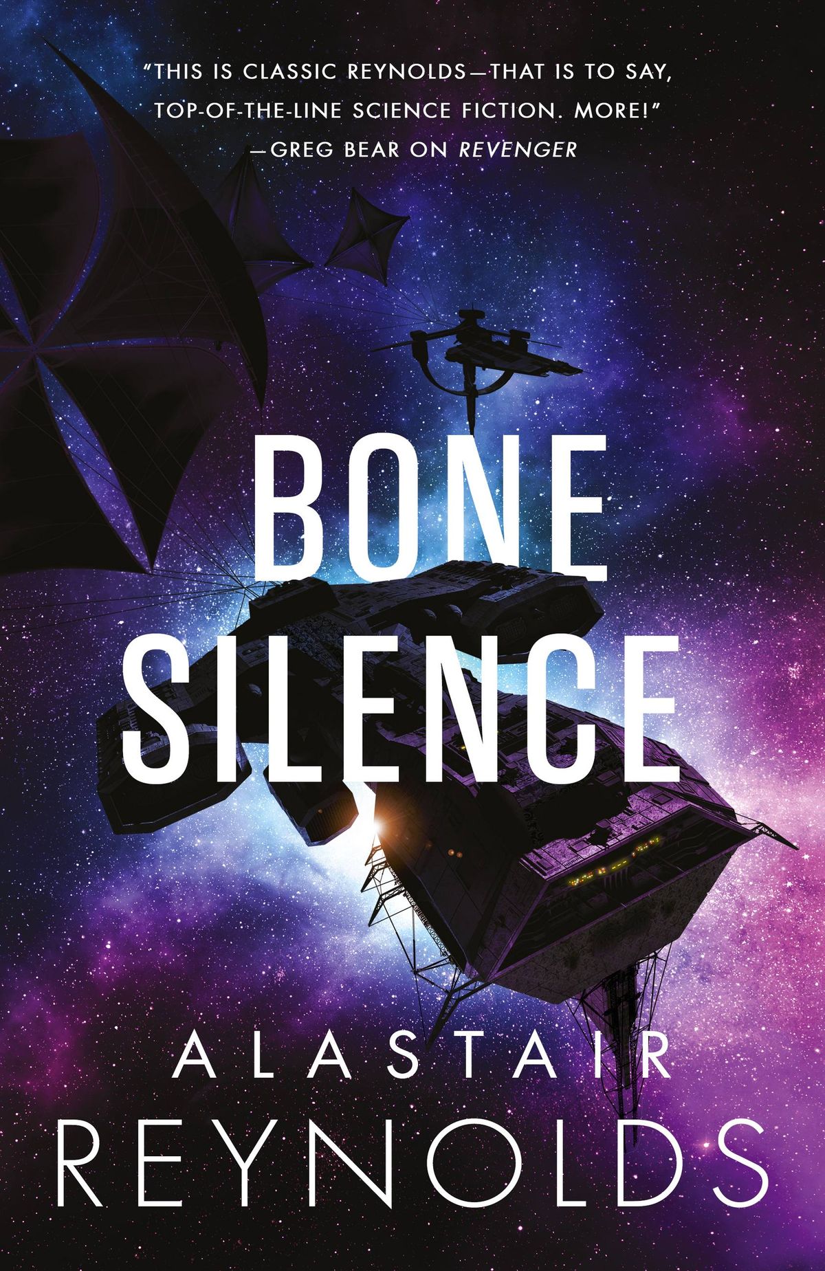 Review Bone Silence by Alastair Reynolds cover