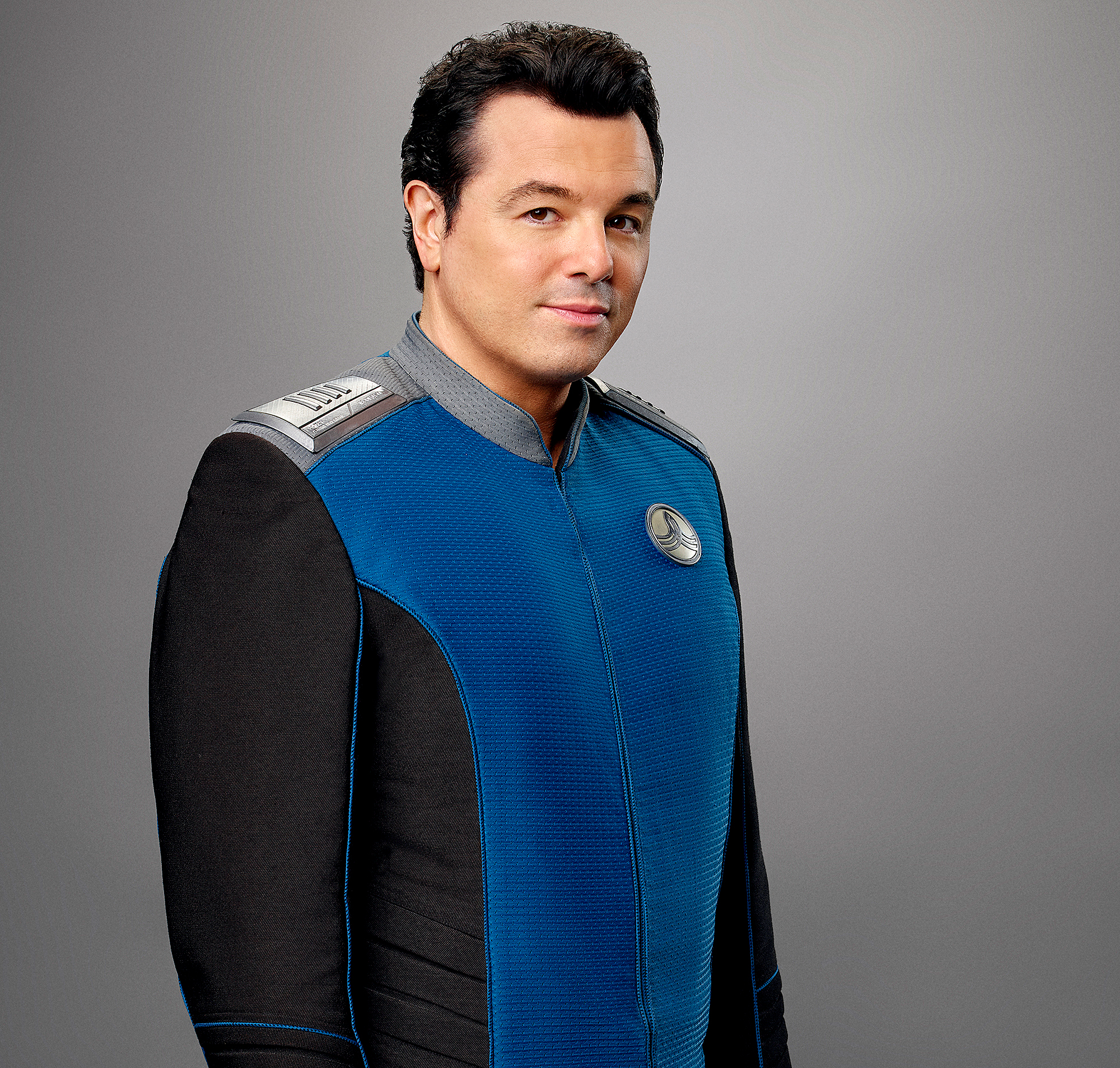 Seth MacFarlane as Captain Ed Mercer on The Orville