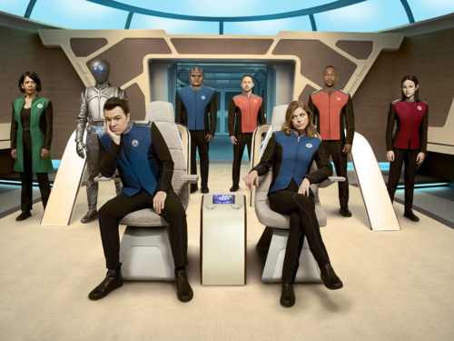 The cast of The Orville