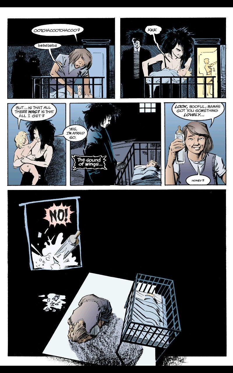 Review of Neil Gaiman's The Sandman Preludes & Nocturnes death 2