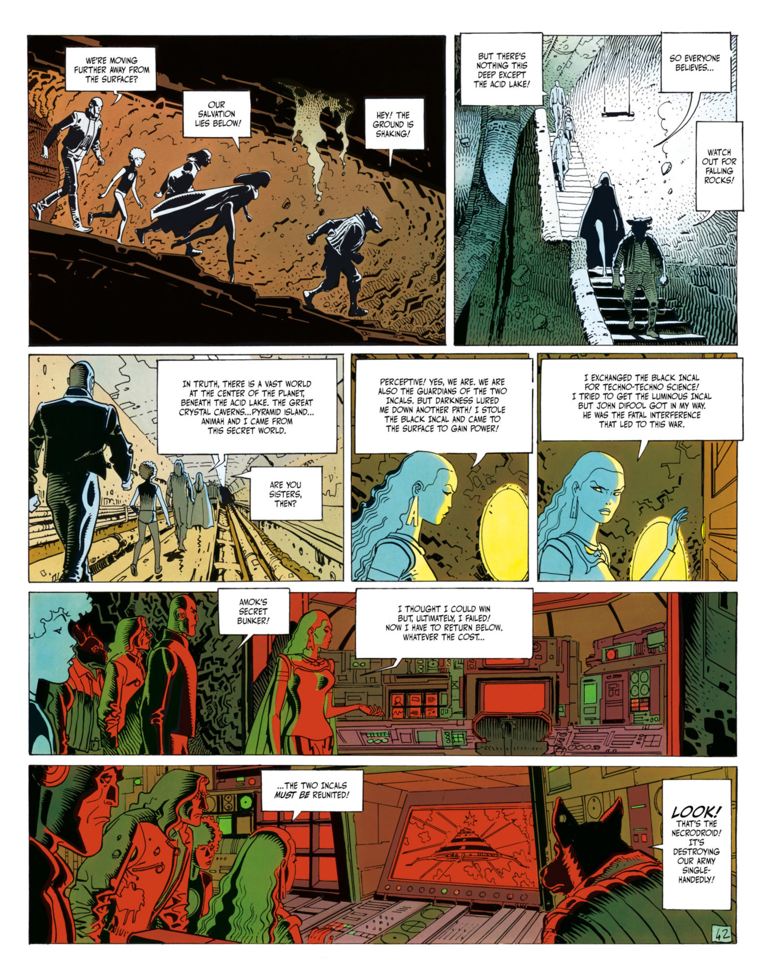 The Incal - Journey to the center of the planet