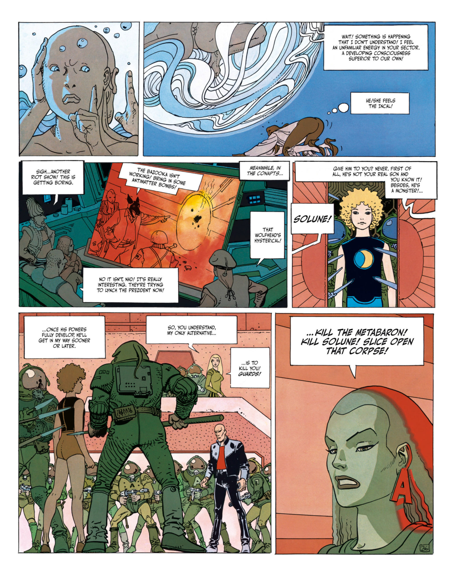 The Incal - Metabaron encounters Tanatah