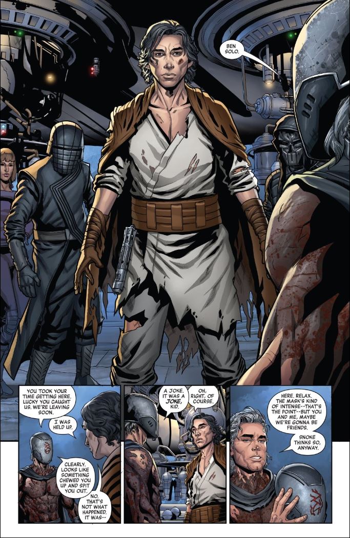 The Rise of Kylo Ren Issue 3 - Ben Solo joins the Knight of Ren