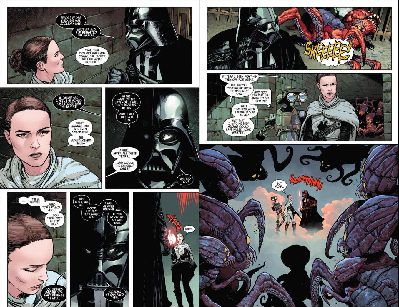 Review Issue 2 Star Wars Darth Vader (2020) - Vader makes a deal with Sabe