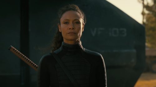 Westworld S03E07 Passed Pawn Thandie Newton as Maeve