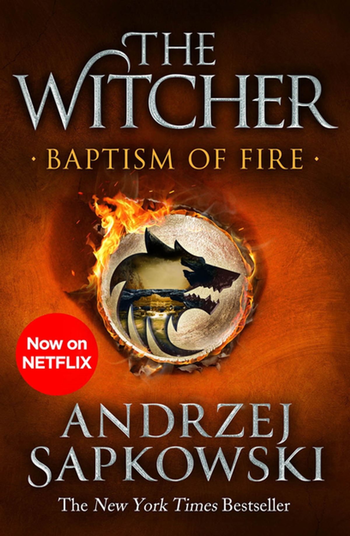 Baptism of Fire cover - The Witcher by Andrzej Sapkowski