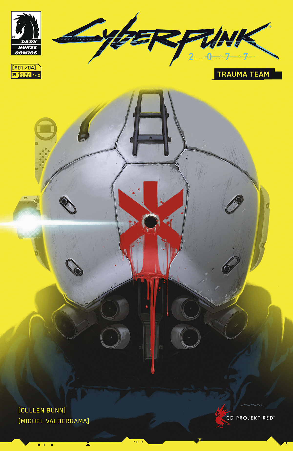 Cyberpunk 2077 Trauma Team issue 1 cover