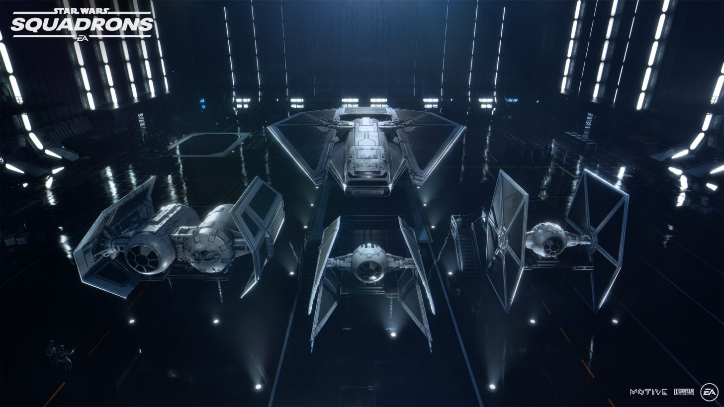 Star Wars Squadrons Imperial ships