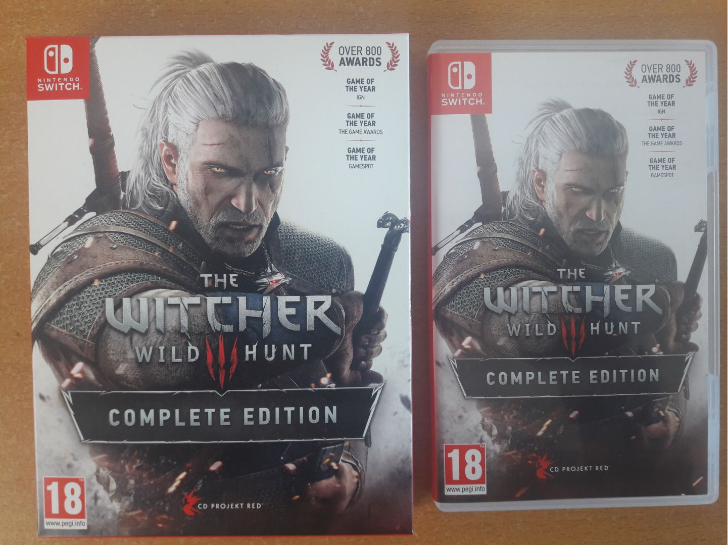 The Witcher 3 Complete Edition Switch cover