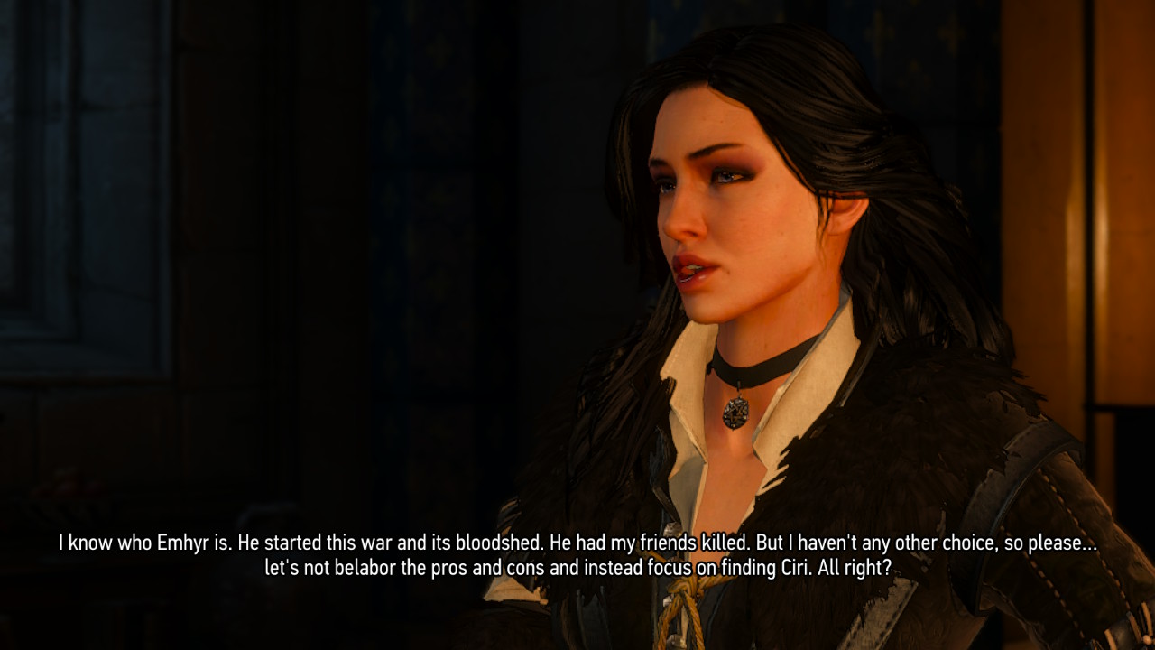 The Witcher 3 on Nintendo Switch Yennefer