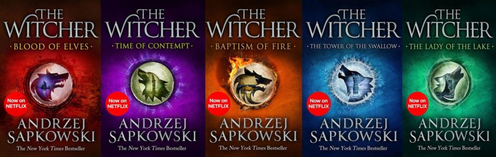 The Witcher Saga cover - Andrzej Sapkowski