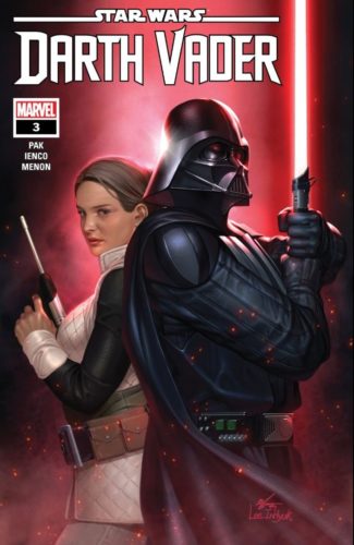 Issue #3 Star Wars Darth Vader cover by Inhyuk Lee