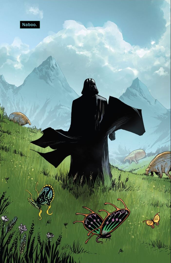 Issue #3 Star Wars Darth Vader on Naboo