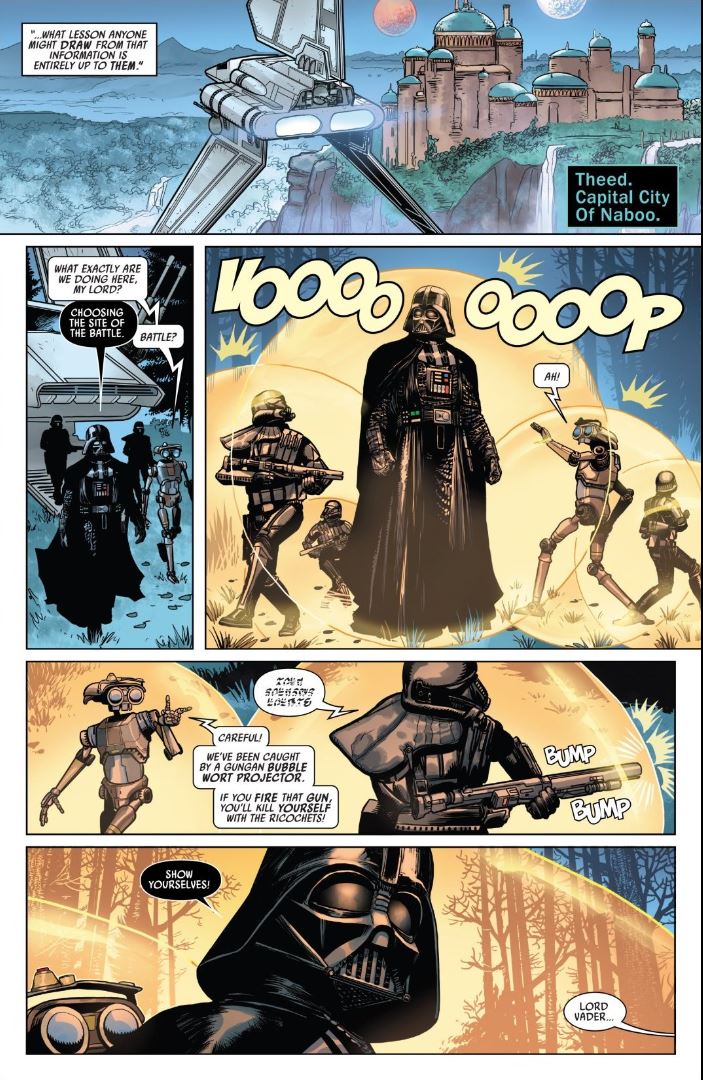 Review Issue #4 Star Wars Darth Vader Theed